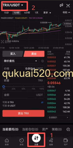 购买TRX